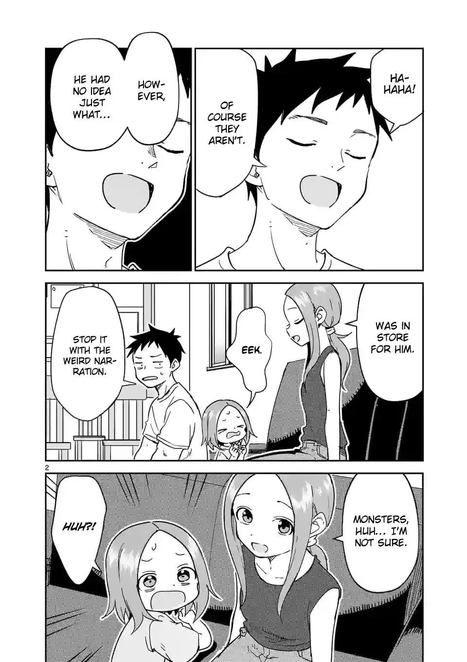 Karakai Jouzu no (Moto) Takagi-san Chapter 287 3